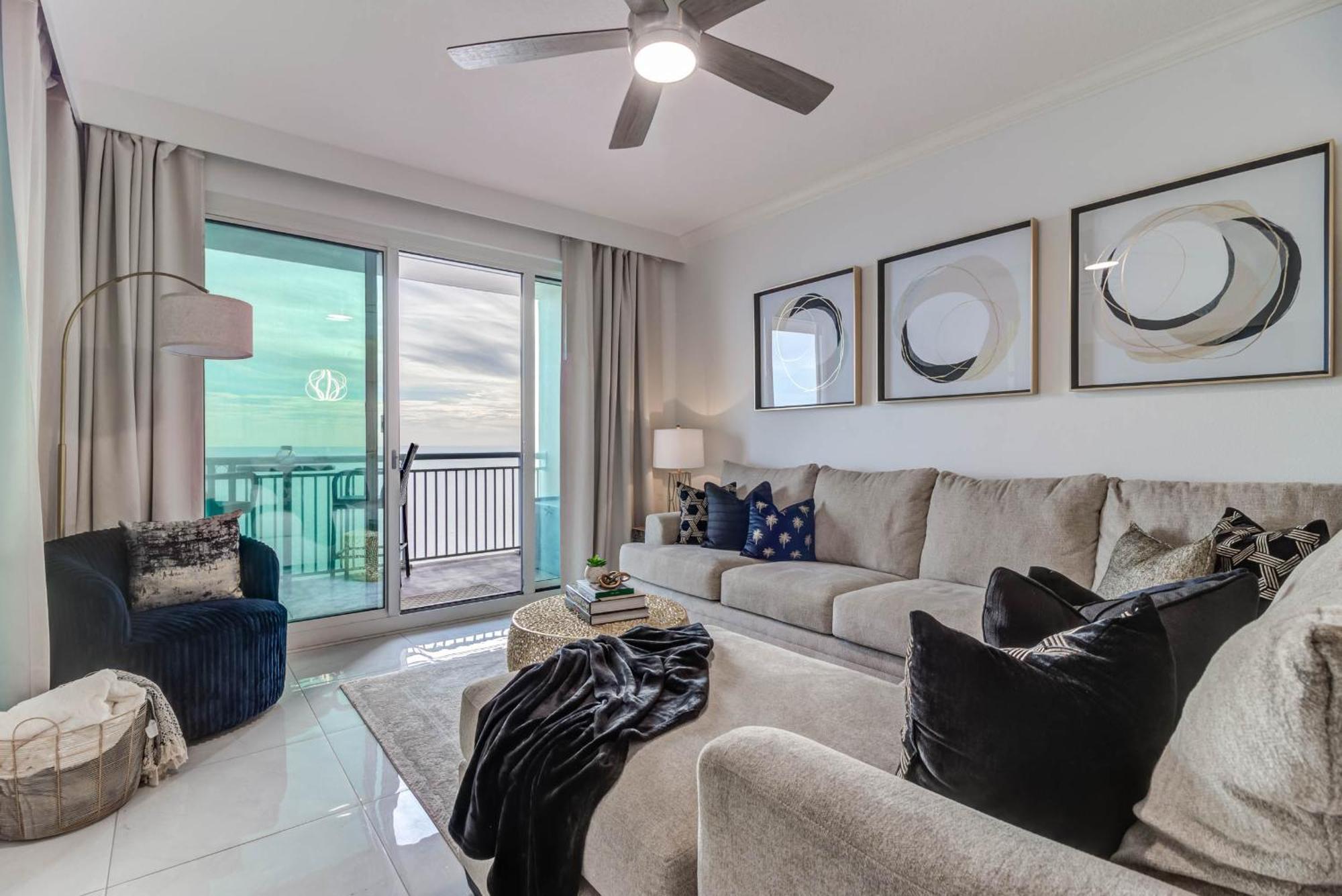 Gorgeous Oceanview 3Br Luxury Condo - Latitude 걸프포트 외부 사진
